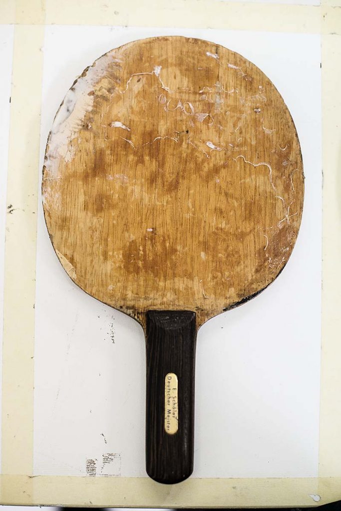 Very old table tennis racket